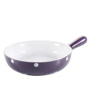 Скандинавская индивидуализированная керамическая тарелка для выпечки с одной ручкой для микроволновой печи безопасная керамическая посуда наборы для выпечки высококачественные кастрюли