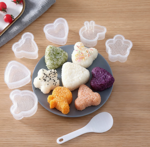 Molde Ecológico de Plástico para <span class=keywords><strong>Sushi</strong></span>, Prensa para Bolas de Arroz, Molde para Rollos de Arroz, Prensa para Bento, Herramienta DIY Apta para Lavavajillas - Product Image 6