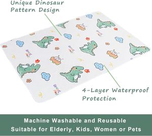 Nouvelles protections lavables et réutilisables pour l'incontinence, imperméables et durables, pour bébés et patients - Product Image 3