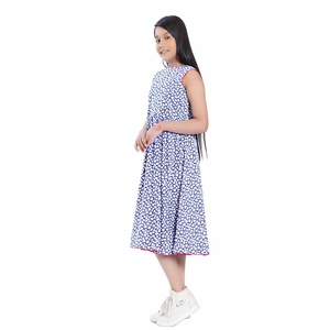 Wholesale Girls Cotton Floral Casual <b>Dress</b> Custom Logo OEM Manufacturer Kids <b>Summer</b> Sundress Factory Low MOQ Bulk Order Supply - Product Image 6
