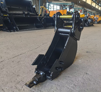 Bucket Penggali untuk Excavator Sempit SY16 Kapasitas 0.65m Berat 45-125kg untuk Aplikasi Lumpur/Batu
