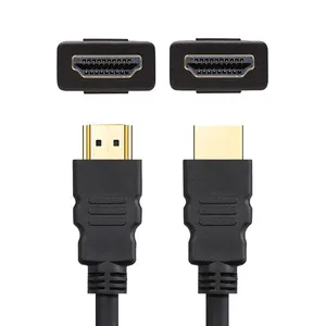 Fabrika iyi fiyat Premium plastik tipi siyah renk 2.0 hdmi 4K için ethernet HDMI kablosu ile 3D 2160P