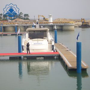 Yüzer duba veya Marina yatında <span class=keywords><strong>PE</strong></span> malzeme kazık kullanımı için tüm boyutlu Pilecap - Product Image 2