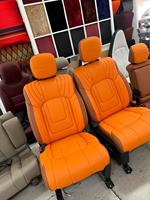 Housses de siège de voiture universelles en cuir – Ensemble complet pour sièges avant et arrière, appuie-tête détachable, compatibilité airbag, pour voitures fermées
