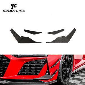 Préimprégné FIBRE DE CARBONE SEC Pare-chocs Avant Séparateurs Latéraux Ailerons Canard Pour <span class=keywords><strong>Audi</strong></span> <span class=keywords><strong>R8</strong></span> V10 <span class=keywords><strong>2022</strong></span> 2023 - Product Image 1