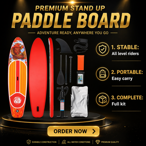 Planche de paddle gonflable OEM 2026 de haute qualité avec motif <span class=keywords><strong>Koi</strong></span>, ensemble <span class=keywords><strong>SUP</strong></span> avec pagaie, ailerons, leash, pompe et sac pour le yoga et le tourisme - Product Image 5