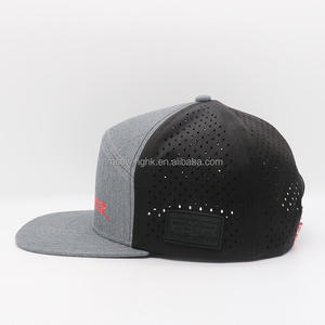 Gorra de Béisbol Deportiva Unisex de 7 Paneles con Bloques de Color, Diseño Oxford con Puntos y Logotipo Bordado a Mano, Ajustable - Product Image 3