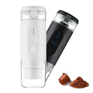 Cafetera Portátil de Espresso Italiano 2 en 1 para Cápsula y Polvo 100W 18 Bares Recargable por USB para Viaje - Product Image 4