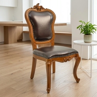 Nouvelle conception, meilleures ventes, mobilier de salle à manger de style classique antique, chaise de salle à manger