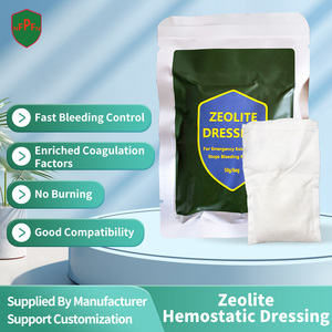 TECC TCCC gaze hémostatique personnalisée pour l'hôpital gaze hémostatique kaolin pour le traitement des plaies par traumatologie médicale tactique vente en gros - Product Image 2