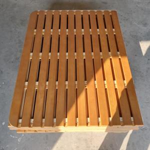 Bandes de lit respirantes cadre de lit squelette latte structure de lit stable Durable latte en <span class=keywords><strong>bois</strong></span> - Product Image 2