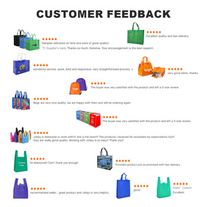 Bolsas de Mano Reutilizables de Tela No Tejida de Alta Calidad, Personalizadas con Letras, Correa de Hombro, <span class=keywords><strong>Jeyco</strong></span> - Product Image 6