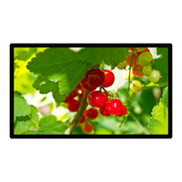 32 43 49 55 pouces Panneau mural Commercial Digital Signalisation LCD Écran publicitaire TV Vidéo Panneau mural 4K