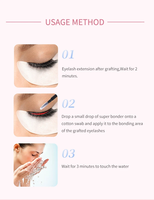 Prêt à expédier : Gel fixateur super résistant pour cils, colle à cils, bonder waterproof, tenue 8 semaines, super bonder