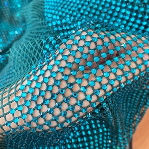 ผ้าตาข่ายพลอยเทียมยืดได้ยาว100ซม. กว้าง120ซม. <span class=keywords><strong>แผ่น</strong></span>กระจกคริ<span class=keywords><strong>ส</strong></span>ตัลเทียม<span class=keywords><strong>ส</strong></span>ีสำหรับตัดแต่ง - Product Image 5