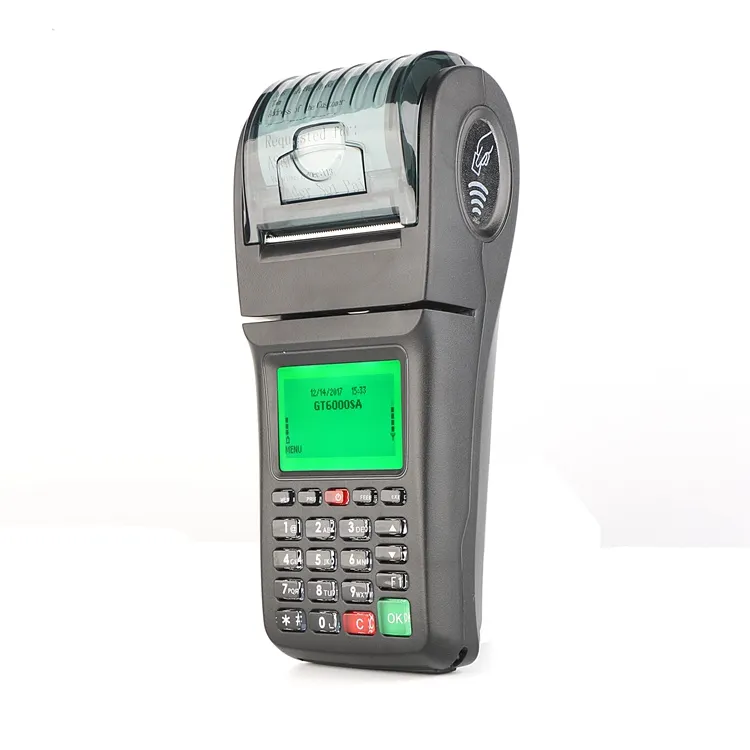 Handheld GPRS Wireless POS Terminal Maschine POS Für den Druck von Restaurant-Lotto scheinen