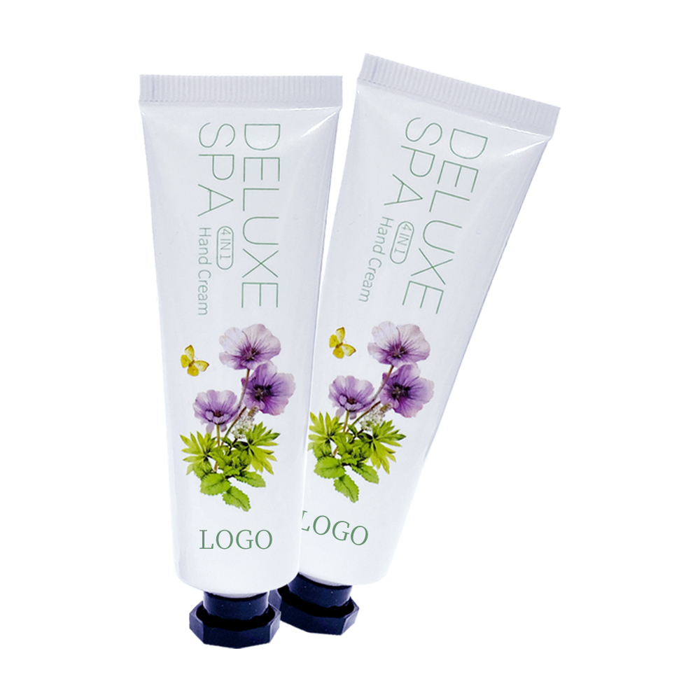 Крем для рук с логотипом на заказ, увлажняющая упаковка, фирменная торговая марка, косметика, алюминиевые мини-лосьон, тубы, крем для рук с маслом ши