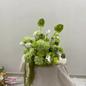Nuova Collezione di Lusso: Sfera di Fiori Artificiali in Seta di Alta Qualità, Grandi Centrotavola per Matrimoni e Decorazioni da Tavola |   Leggero - Product Image 2