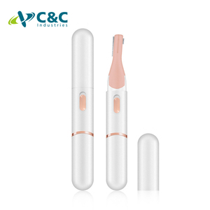 Mới nhất USB sạc điện lông mày tông đơ trang điểm không đau mắt Brow Máy cạo râu dao cạo râu mặt tóc <span class=keywords><strong>Remover</strong></span> phụ nữ depilator - Product Image 5