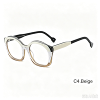 Monture de lunettes optiques en acétate, monture de lunettes de vue multicolores tendance pour femmes et hommes