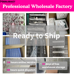 Ensemble de fer à friser en céramique titane de haute qualité avec <span class=keywords><strong>brosse</strong></span> <span class=keywords><strong>chauffante</strong></span> et logo pour le coiffage - Product Image 3