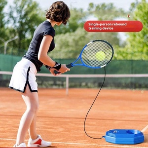 Raqueta de entrenamiento de <span class=keywords><strong>tenis</strong></span> de nailon para un solo jugador para padres e hijos, raqueta de bádminton perezosa, práctica de <span class=keywords><strong>tenis</strong></span> de rebote de cuerda - Product Image 2