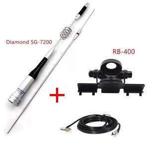 Antena Super Gainer SG-7200 para Estación de Radio Móvil para Automóvil QYT KT-8900D 7900D TH-9800 con/sin Clip y Cable - Product Image 1