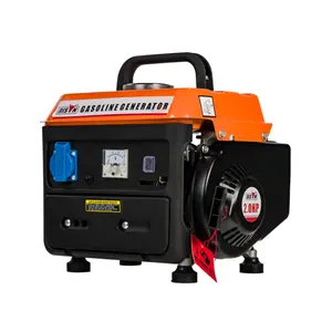 Bison Company 110V Electric Start 0.65Kw 0.75Kw 50Hz Electricity Generation Gasoline Generator For Standby