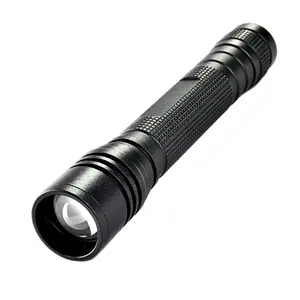 Fabricant de piles AA Super Bright Pocket Small Taschenlampe torche zoom linterna Metal LED EDC powerful Mini Flashlight