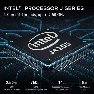 10 <span class=keywords><strong>Beelink</strong></span> <span class=keywords><strong>GK35</strong></span> <span class=keywords><strong>PRO</strong></span> Intel J4105 8G 256G Mini PC Wins10 SATA de almacenamiento SSD computadora Industrial con pantalla Dual GK35pro - Product Image 6