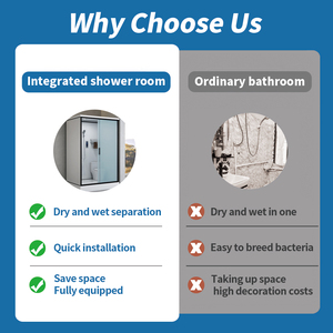 <span class=keywords><strong>Baño</strong></span> Modular <span class=keywords><strong>Prefabricado</strong></span> para Uso en Interiores (Incluye Inodoro), con Ventilación y Separación de Zonas Secas y Húmedas, en Oferta - Product Image 6