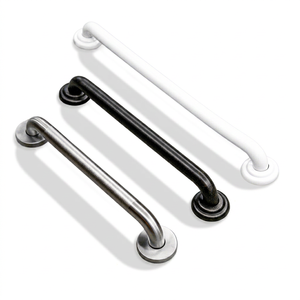 Chrome Stainless Steel Grab <b>Bar</b> Wall Mounted Minimalist Design Anti-Slip Corrosion Resistant Bathroom Safety <b>Bar</b> 36 Inch Durable - Product Image 4