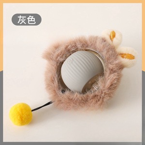 Bite-resistant Automatic Teaser Ball Cat Toy Ball High Self Amusement Reliever with <b>Rope</b> Pet Supplies Jumping Ball Pet Toy - Product Image 5