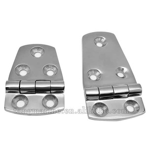 Судовой класс AISI 316 нержавеющая сталь высокозеркальные полированные литые дверные петли для яхты - Product Image 5