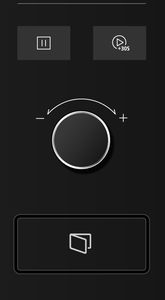 ميكروويف مدمج 24 بوصة 60 بوصة مع مكعب. ft سعة 20 لتر ، تحكم باللمس ، فرن ميكروويف أسود - Product Image 3