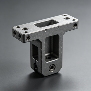 Composant en acier inoxydable usiné CNC, pièce métallique de précision, cadre d'équipement industriel personnalisé, finition dorée, électroérosion à fil, modèle OEM 3D - Product Image 1