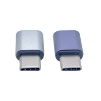 Adaptateur USB-C mâle vers femelle L19 en aluminium, connecteur OTG pour transmission de données, convertisseur protégé OTP