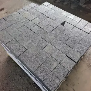 Luhui granito naturale faccia piccolo blocco 10*10*10 piccola pietra lastricata pietra naturale marmo - Product Image 2