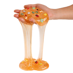 Kit de <span class=keywords><strong>slime</strong></span> <span class=keywords><strong>en</strong></span> pâte cristalline à faire soi-même, non toxique, extensible, jouet sensoriel anti-stress avec breloques, paillettes et étiquettes personnalisées pour enfants - Product Image 3