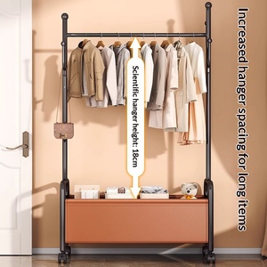 Perchero Moderno Multifuncional de Pie para Sala de Estar y Baño, Mueble Móvil para el Hogar - Product Image 3