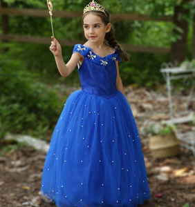 Halloween dress elegant dress Cinderella KIDS Brazil girl costumes for party - Product Image 5