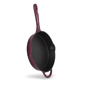 Juego de utensilios de cocina de hierro fundido esmaltado, ollas de cocina redondas, sartén, juego de utensilios de cocina antiadherentes, 5 uds. - Product Image 3
