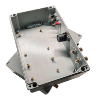 Boîtier de blindage EMI RFI personnalisé en CNC Al 6061 5052, nickel, argent, plaqué or, étanche, scellé, service OEM pour PCB