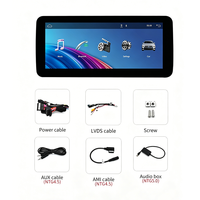 Reproductor Multimedia para Automóvil con Pantalla Táctil de 10.25"/12.3" y 8+128 GB para Mercedes-Benz Clase A X156 W176 NTG4.5, Android Auto, CarPlay, Video para Automóvil