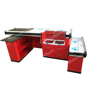 <span class=keywords><strong>Caisse</strong></span> enregistreuse électrique bon marché pour épicerie / magasin / supermarché avec tapis roulant - Product Image 3