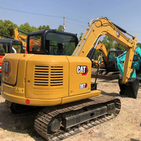 Mini-excavatrice Caterpillar CAT307 d'occasion 7 tonnes en promotion – Pelle hydraulique haute performance – Excavatrice d'occasion CAT 306E2 307E2 308E2