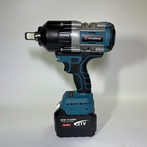 1300N.m Large <b>Torque</b> Heavy Duty Brushless Power Wrench 3/4" Battery Powered Cordless Impact Wrench for Car Tire Repair - Product Image 5