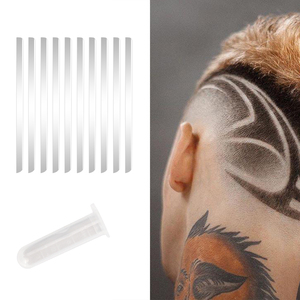 Cạo <span class=keywords><strong>Razor</strong></span> Bút Ma Thuật Khắc Râu Tóc <span class=keywords><strong>Scissors</strong></span> Salon DIY Dao Cạo Blades Tinh Tế Lông Mày Khắc Shears Tattoo Barber Dao Cạo - Product Image 4