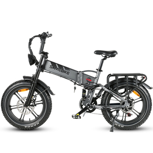 2024 <span class=keywords><strong>SAMEBIKE</strong></span>, Marco plegable de 20 pulgadas, 17Ah, 1200W, todoterreno, <span class=keywords><strong>1000W</strong></span>, neumático grueso, bicicleta de montaña eléctrica negra mate - Product Image 1