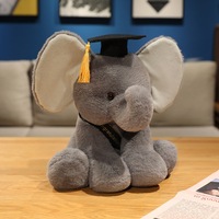 Article phare : Peluche lion mignon de remise de diplôme, lion en peluche premium et moelleux pour souvenir de fête de remise de diplôme